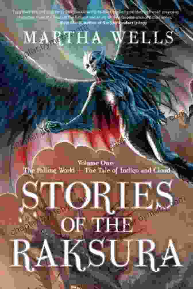 A Group Of Raksura Warriors Soar Through The Sky, Their Wings Outstretched And Bodies Intertwined. Stories Of The Raksura: The Falling World The Tale Of Indigo And Cloud (The Of The Raksura)