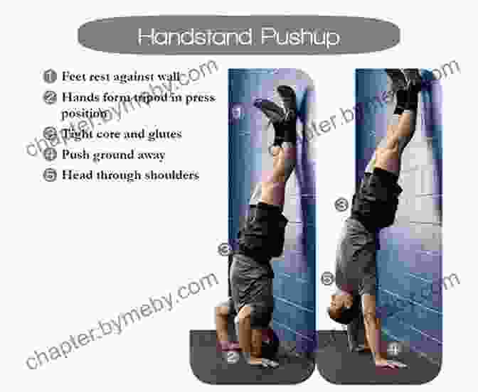 A Martial Artist Performing A Handstand Push Up On A Pull Up Bar Bodyweight Training For Martial Arts: Traditional Calisthenics Techniques For The Modern Martial Artist