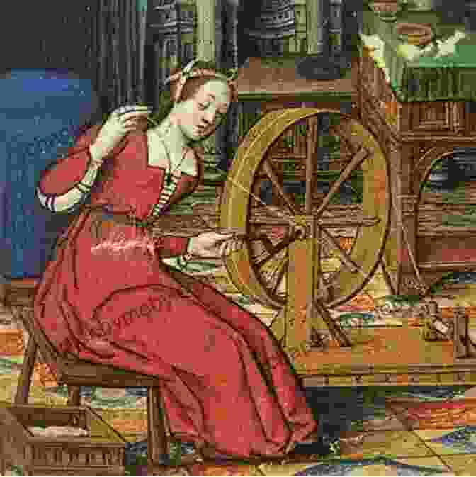 A Medieval Woman Sitting At A Spinning Wheel Byzantine Intersectionality: Sexuality Gender And Race In The Middle Ages