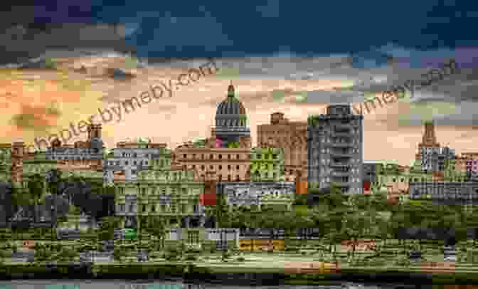 A Panoramic View Of Havana's Skyline, With Its Iconic Landmarks And Vibrant Colors All The Way To Havana