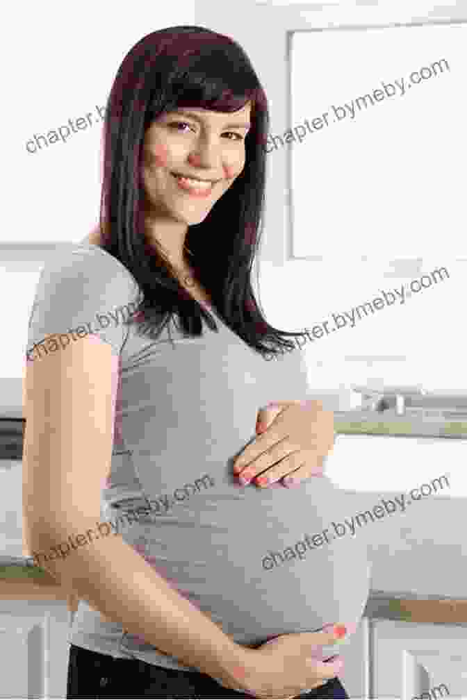 A Pregnant Woman Holding Her Belly And Smiling Yeah Baby : The Modern Mama S Guide To Mastering Pregnancy Having A Healthy Baby And Bouncing Back Better Than Ever