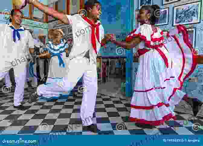 A Vibrant Celebration Of Cuban Culture, With Traditional Musicians Playing Instruments And Dancers Twirling In Colorful Costumes The Quarter Storm: A Novel (Mambo Reina 1)