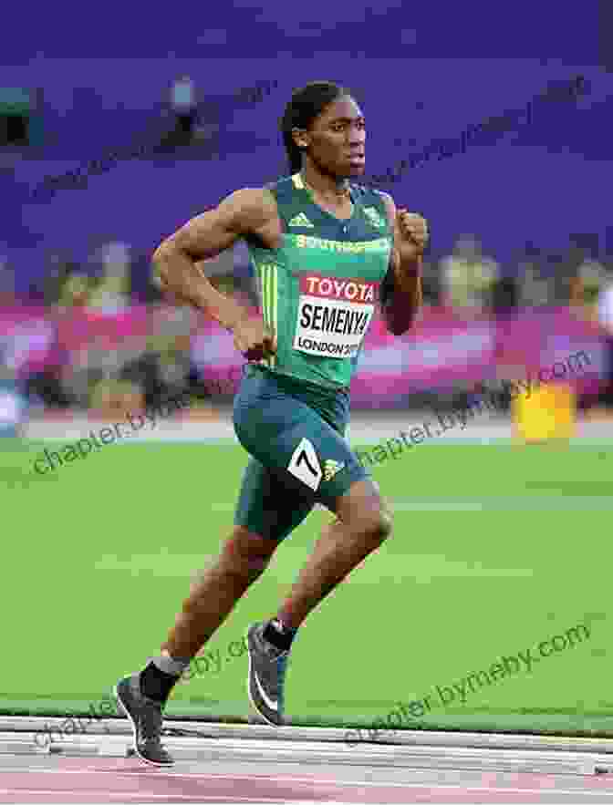 A Young Caster Semenya Running In A Field Caster Semenya: Road To Glory