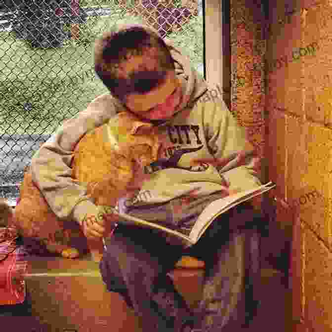 A Young Child Cuddling With A Fluffy White Cat While Reading A Book Kitty Cat Kitty Cat Are You Waking Up?