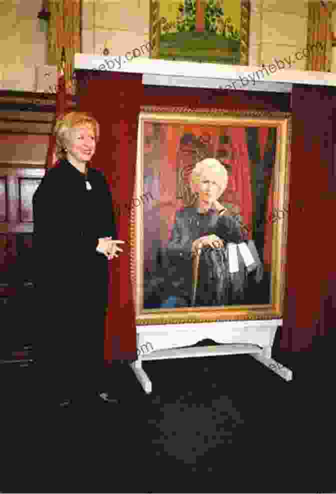 A Young Girl Looking Up To A Portrait Of A Canadian Heroine With Admiration. 100 More Canadian Heroines: Famous And Forgotten Faces