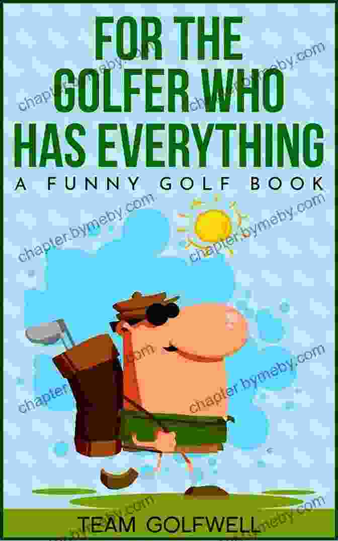 Anecdotes Of A Golf Fanatic Book Cover Featuring A Golfer In A Comical Pose On A Golf Course During A Stormy Day Babe Ruth And The Scottish Game: Anecdotes Of A Golf Fanatic