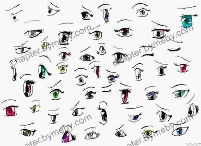 Anime Character With Expressive Eyes Draw Quick Easy Anime Manga Eyes: How To Draw Anime Manga Eyes Step By Step Art Lessons For Kids Teens Beginners Easy Drawing