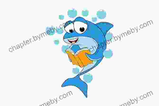 Baby Shark Reading A Book To A Group Of Young Fish Wash Your Fins Baby Shark