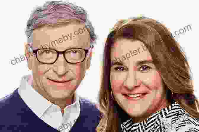 Bill Gates And Melinda Gates Standing In Front Of A Group Of People, Smiling Bill Gates: A Biography (Greenwood Biographies)