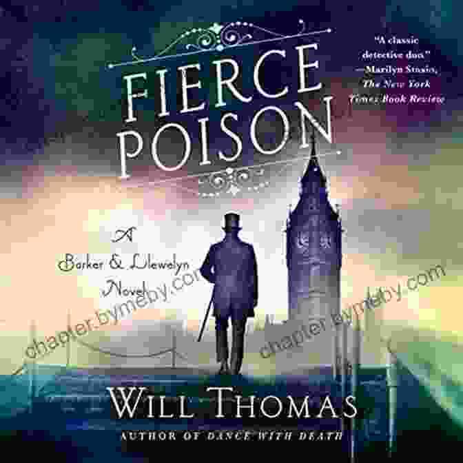 Book Cover Of 'Fierce Poison' By Barker Llewelyn Fierce Poison: A Barker Llewelyn Novel