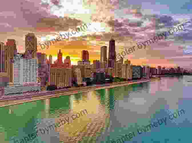 Color Photograph Of The Chicago Skyline At Sunset. You Were Never In Chicago (Chicago Visions And Revisions)