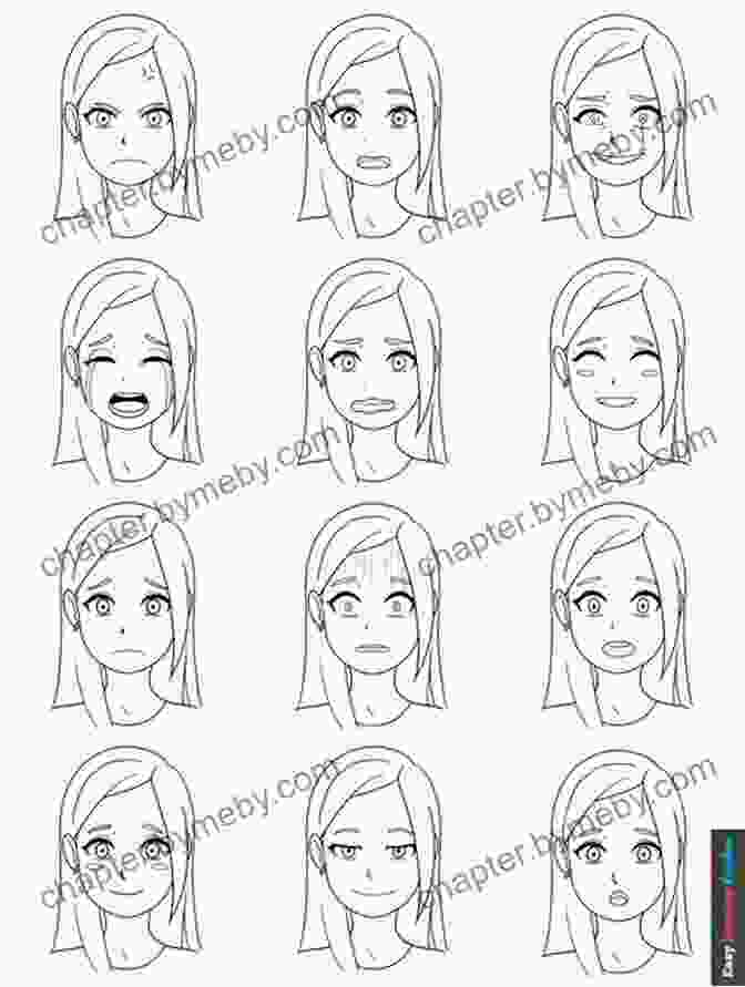 Combining Anime And Manga Facial Features And Expressions Draw 1 Boy In 20 Expressions: Learn How To Draw Anime Faces And Manga Facial Expressions (Draw 1 In 20 12)