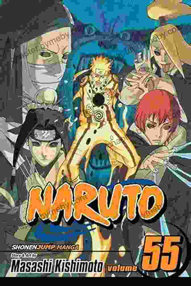 Cover Art Of The Great War Begins Naruto Graphic Novel Naruto Vol 55: The Great War Begins (Naruto Graphic Novel)