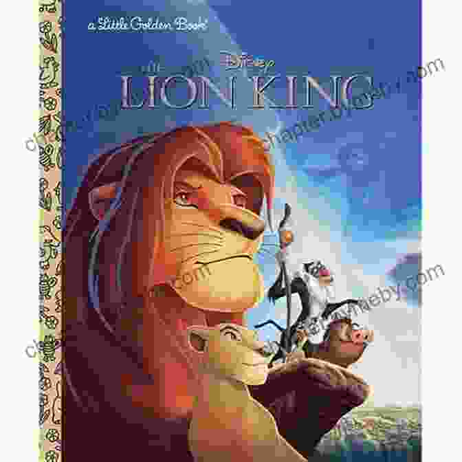 Disney The Lion King Little Golden Book Gift Box, Wrapped With A Red Ribbon The Lion King (Disney The Lion King) (Little Golden Book)