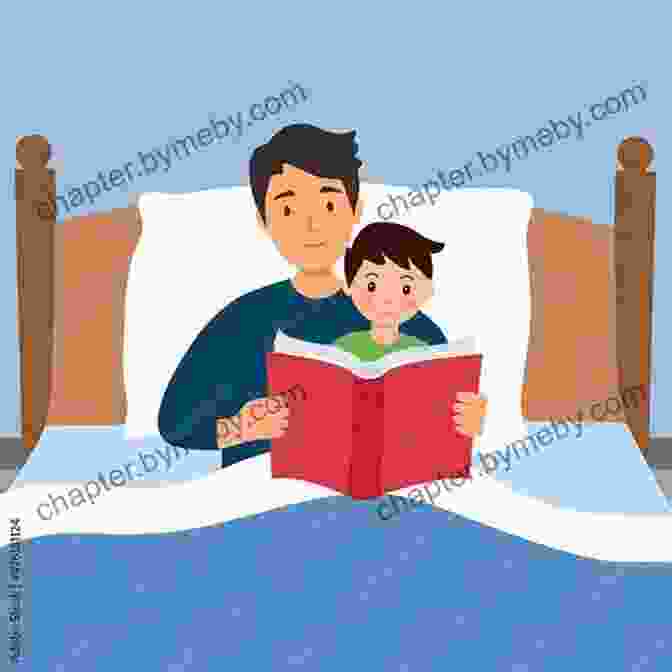 Image Of A Father Reading A Bedtime Story To His Child, Illustrating The Father's Nurturing And Protective Role. I Love You Dad Grumpy Ninja: A Rhyming Children S About The Love Between A Child And Their Father Perfect For Father S Day (Ninja Life Hacks 73)