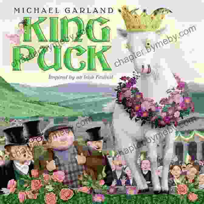 King Puck Book Cover Featuring A Mystical Forest Realm With A Majestic Stag At Its Heart King Puck Michael Garland