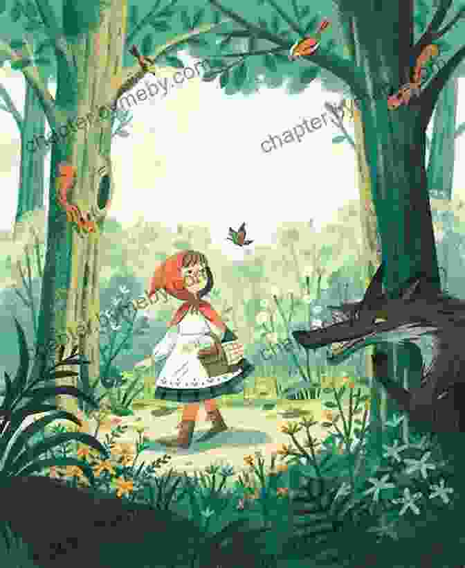 Little Red Riding Hood Illustration THORNTON BURGESS Ultimate Collection: 37 Children S Bedtime Stories With Original Illustrations: Mother West Wind Boy Scout The Sammy Jay Old Granny Fox Blacky The Crow