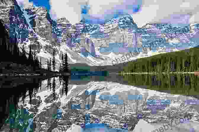 Majestic Snow Capped Peaks Of The Canadian Rockies Canada (Countries Around The World)