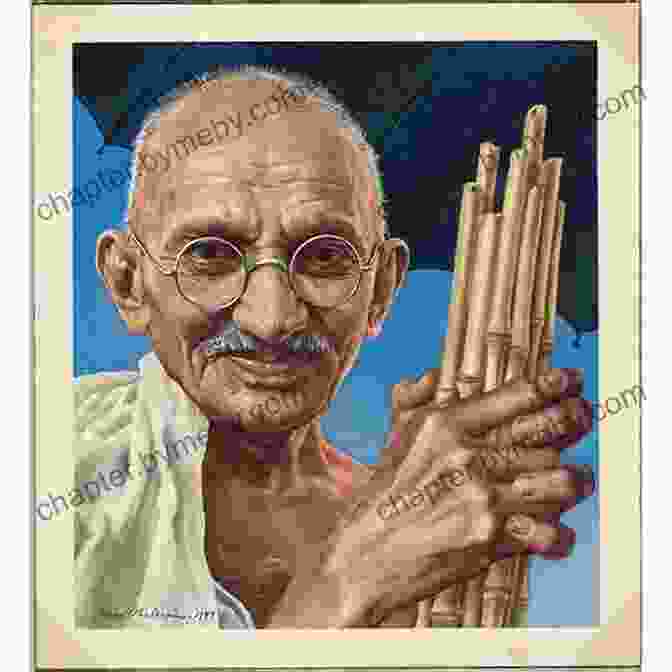 Matchbox Featuring A Portrait Of Mahatma Gandhi Light Of India: A Conflagration Of Indian Matchbox Art