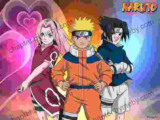 Naruto, Sasuke, And Sakura In Their New Forms Naruto Vol 66: The New Three (Naruto Graphic Novel)