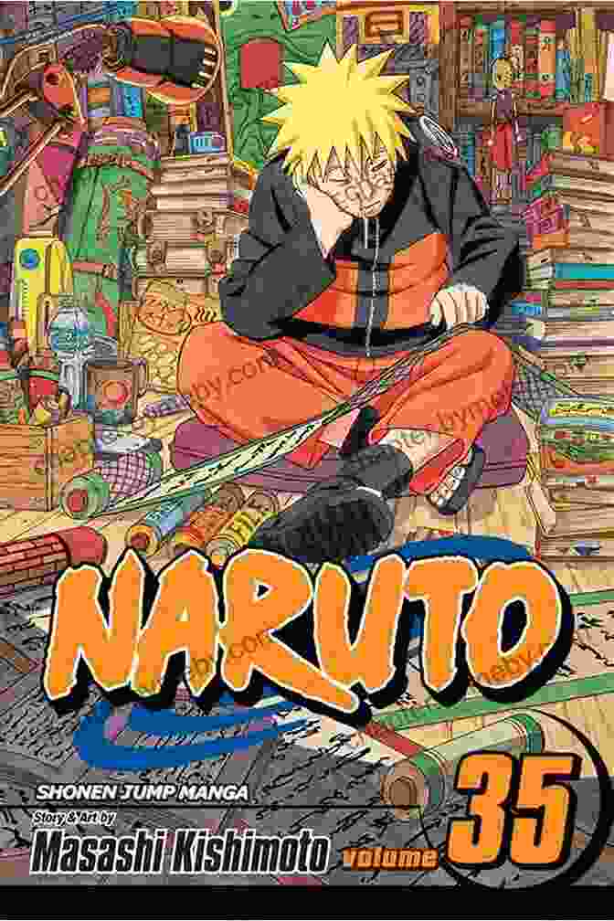 Naruto Vol 35 Graphic Novel Cover Naruto Vol 35: The New Two (Naruto Graphic Novel)