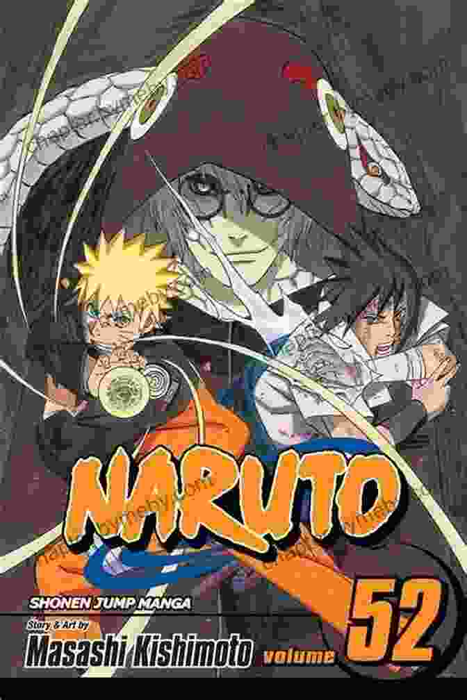 Naruto Vol 52 Cover Art Featuring Team 7 Naruto Vol 52: Cell Seven Reunion (Naruto Graphic Novel)