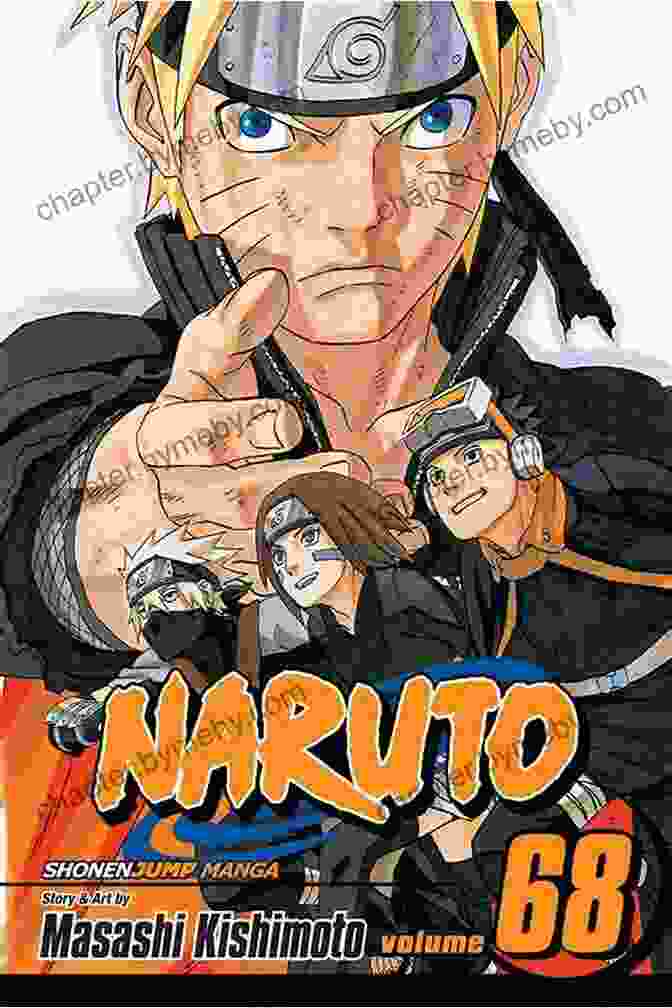 Naruto Vol 68 Path Naruto Graphic Novel Cover Featuring Naruto In Sage Mode With Nine Tails Chakra Naruto Vol 68: Path (Naruto Graphic Novel)