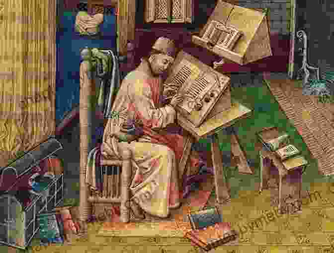 Portrait Of A Medieval Scribe The Gilded Page: The Secret Lives Of Medieval Manuscripts