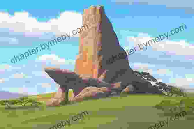 Pride Rock In The Pride Lands, As Seen In The Disney The Lion King Little Golden Book The Lion King (Disney The Lion King) (Little Golden Book)