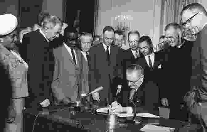 The Iconic Photo Of Johnson Signing The Civil Rights Act The Passage Of Power: The Years Of Lyndon Johnson IV