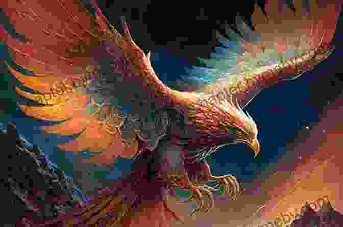 The Phoenix Soaring Through The Sky, Its Wings Spread Wide David And The Phoenix: Illustrated Edition