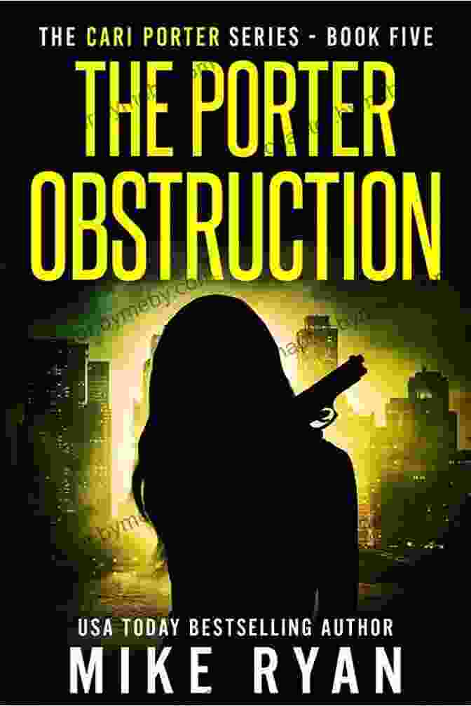 The Porter Obstruction Book Cover Featuring A Victorian Woman In A Shadowy Alleyway The Porter Obstruction (Cari Porter 5)