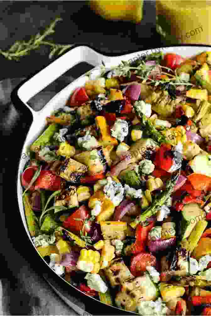 Vibrant Summer Salad With Grilled Vegetables And Fresh Herbs Around The Table: Recipes And Inspiration For Gatherings Throughout The Year