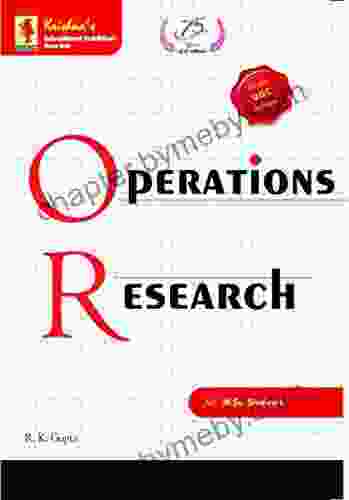 Krishna s Operations Research Edition 39 Pages 880 Code 241 (Mathematics 19)